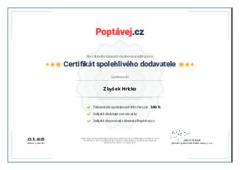 certifikát